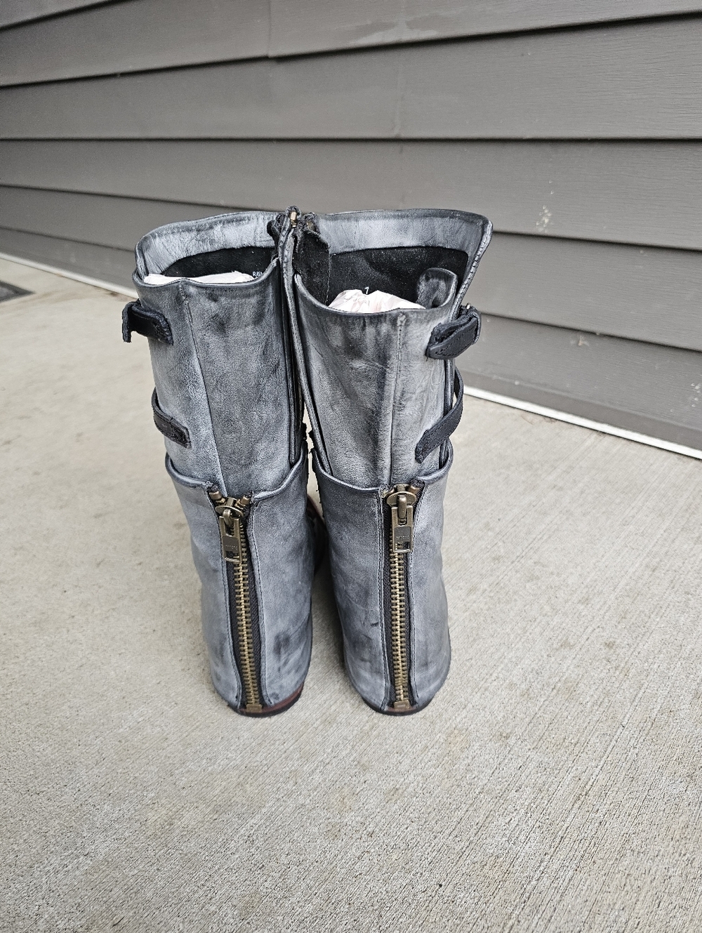 Freebird Ravi Leather Boots Size 7 NEW - Picture 6 of 10